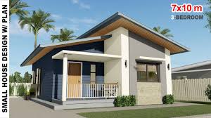 3 bedroom small house design 7x10m