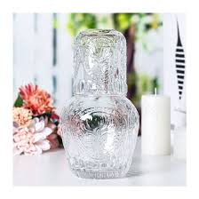 Vintage Bedside Water Carafe And Glass