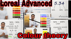 advance colour theory loreal colour
