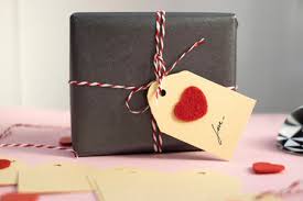 Shop our favorite presents for fiancés and. Valentine Gift Paperweight Self Made Tags And Scissors On Pink Background Momf00606 Mosuno Media Westend61