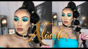aladdin inspired hair makeup tutorial