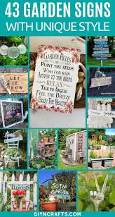 Check out our diy garden sign selection for the very best in unique or custom, handmade pieces from our home & living shops. 43 Diy Garden Signs To Beautify And Decorate Your Garden Diy Crafts