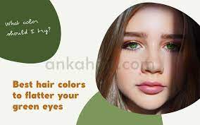3 best hair colors for your green eyes
