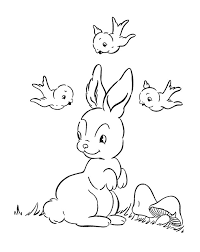 5 bunny coloring pages vine the