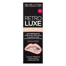 revolution retro luxe matte lip kit