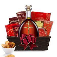 send a d usse vsop cognac gift basket
