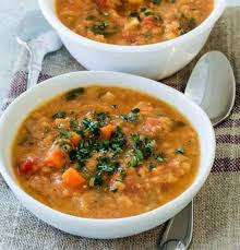 Rinse the lentils thoroughly in cold water, removing any leaves, twigs, or stones. Red Lentil Soup Recipe Stovetop Or Instant Pot Recipe