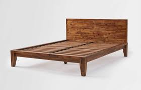 Wooden Bed Frame Silk Snow Canada