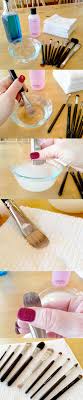 cleaning makeup brushes diy alldaychic