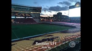 seats tcf bank stadium