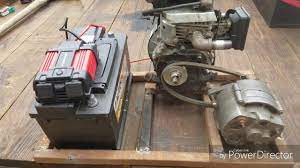 homemade generator using car alternator