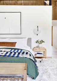 calm scandinavian master bedroom