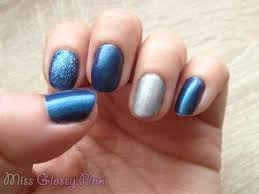 Résultat de recherche d'images pour "nails art french bleu"
