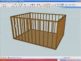 sketchup to create a 3d framing model