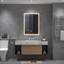 500x700mm led rim bathroom mirror