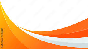 orange abstract background with wavy