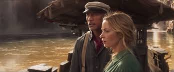 Jungle cruise is an upcoming fantasy adventure film based on the ride of the same name starring emily blunt and dwayne johnson who will also be a producer. Emily Blunt And Dwayne Johnson In Jungle Cruise Trailer People Com