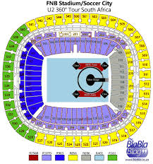 U2 Ticket Prices Stadium Plans For Joburg Cape Town 2011
