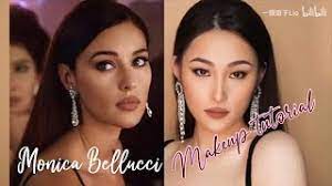 monica bellucci 90 s model makeup you