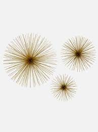 Starburst Wall Art Set Of 3