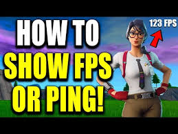 your fps or ping in fortnite on ps4