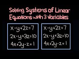How To Solve Systems Of Equations With