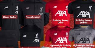 Liverpool fc shop, liverpool apparel. New Sponsor Full Liverpool 19 20 Training Pre Match Collection Released Footy Headlines