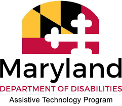 Maryland Department of Disabilities Technology Assistive Technology Program logo 