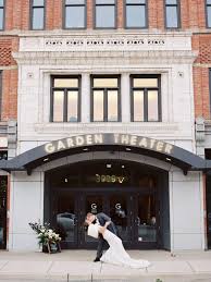 garden theater wedding in downtown