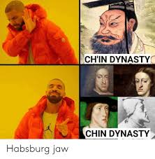 Count rudolf of habsburg was the first habsburg on the throne of the holy roman empire. Ch In Dynasty Chin Dynasty Air Habsburg Jaw History Meme On Me Me