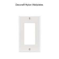 Leviton Nylon Wallplates Less