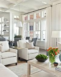 transitional living room design with
