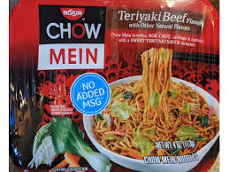 nissin premium chow mein noodles