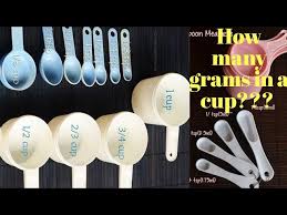 how many grams are in one cup baking