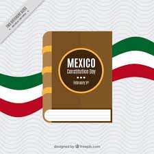 Una constitución española, que estuvo vigente en méxico hasta 1823. Fondo Con Libro De La Constitucion De Mexico Vector Gratis