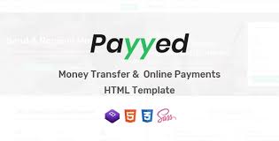 Payyed Money Transfer And Online Payments Html Template