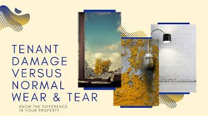 tenant damage versus normal wear tear