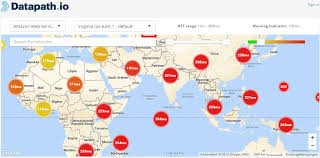 Aws Network Latency Map Measure Worldwide Latency