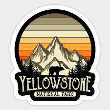 yellowstone national park hiking gift