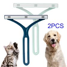 2pcs pet hair remover for couch dog