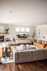cozy modern living room reveal taryn