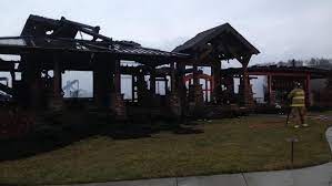 Henderson County Lodge Destroyed By