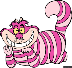 how to draw the cheshire cat really