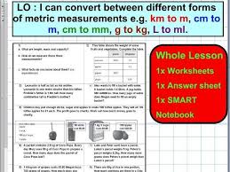 Convert Different Forms Of Metric Units Mass Capacity