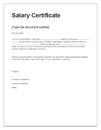 Download Salary Certificate From Company Free Pdfsimpli