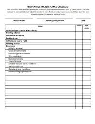 Excel preventive maintenance templates and free excel preventive maintenance templates. 10 Building Maintenance Checklist Templates In Google Docs Ms Word Pages Pdf Free Premium Templates