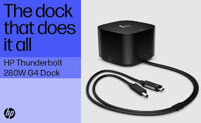 hp thunderbolt dock 280w g4 w combo cable