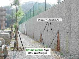 Smart Drain Retaining Walls