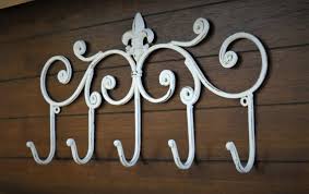 Iron Wall Hook Antique White Or Pick