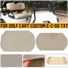 Pu Leather Beige Golf Cart Front Seat